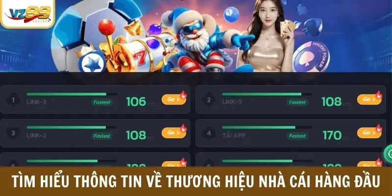 Tìm hiểu thông tin về thương hiệu nhà cái hàng đầu Vz99